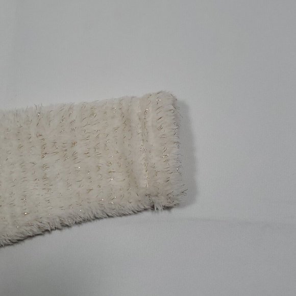 Children Place Girl Beige Gold Hoodie Sherpa Long Sleeve pullover L - Picture 5 of 6